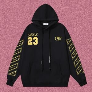 Off-White Black Men's Hoodie